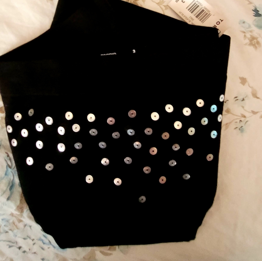 Torrid Vintage Silver Sequins Galaxy Hipster Under